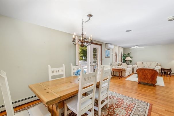 Chandelier, Dining room, Interior, Living room, Wood Texture Flooring