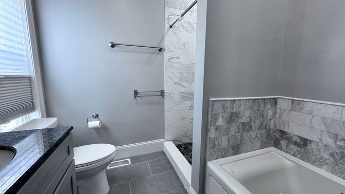 Bathroom, Interior, Marble Walls