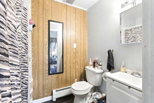 Bathroom, Interior, Wooden Walls