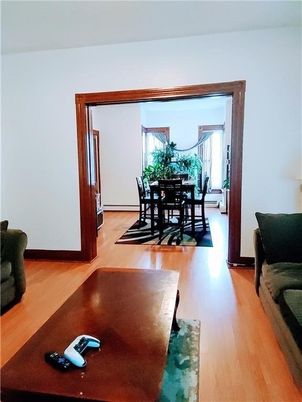 Dining room, Interior, Wood Texture Flooring