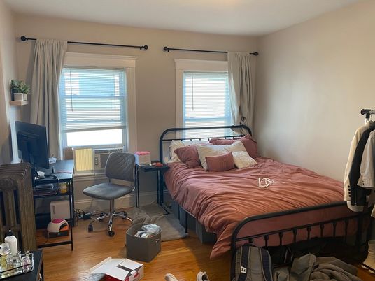 Bedroom, Home Office, Interior, Wood Texture Flooring