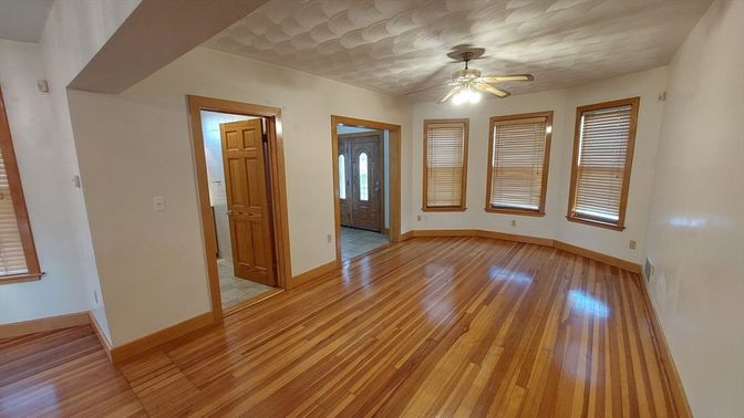Empty room, Interior, Wood Texture Flooring