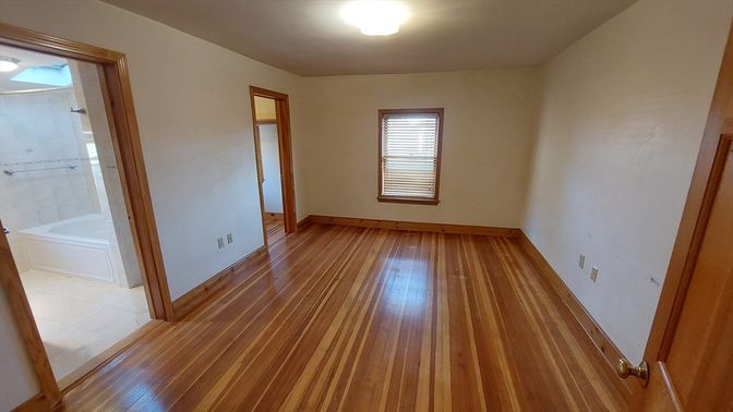 Bathroom, Empty room, Interior, Wood Texture Flooring
