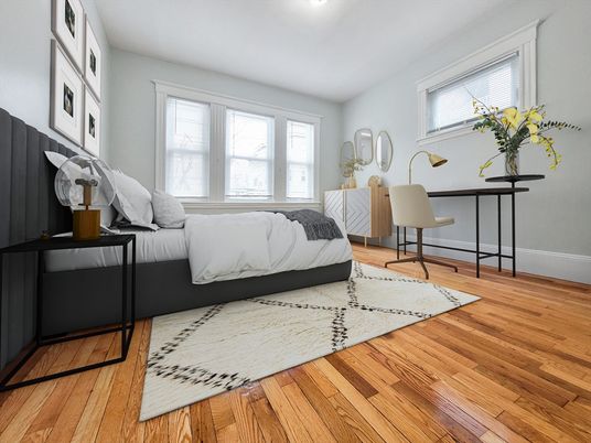 Bedroom, Home Office, Interior, Wood Texture Flooring