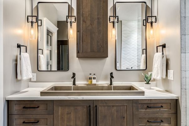 Bathroom, Dual Sink Vanities, Interior