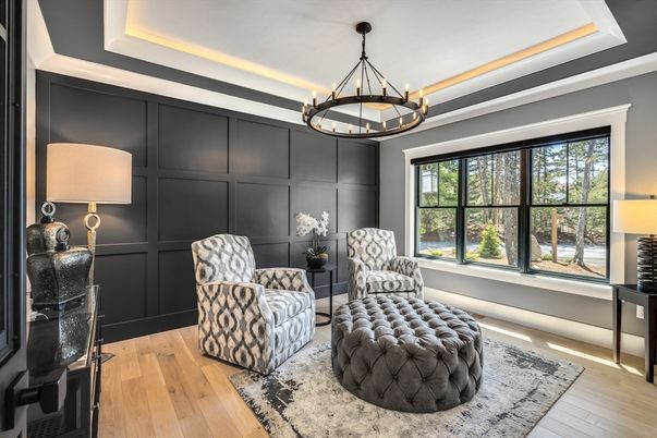 Interior, Pendant Lights, Wood Texture Flooring