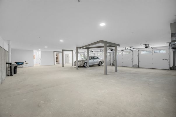 Garage, Interior, Recessed Lighting