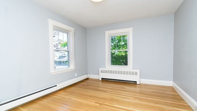 Empty room, Interior, Wood Texture Flooring