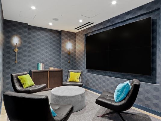 Interior, Recessed Lighting, Theatre Room