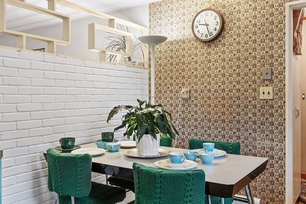 Bathroom, Dining room, Interior, Stone Walls