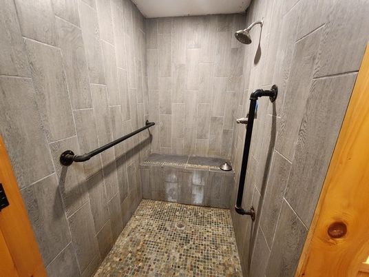Bathroom, Interior, Recessed Lighting