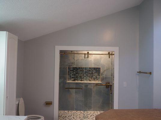 Bathroom, Glass Shower, Interior