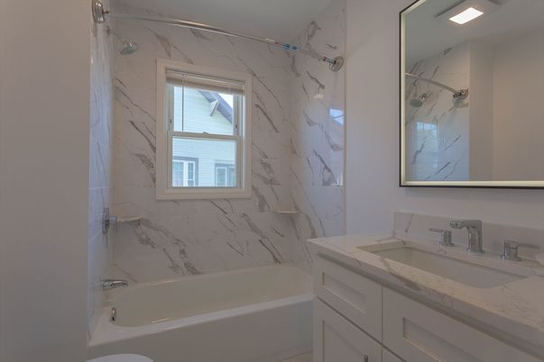 Bathroom, Interior, Marble Walls