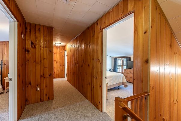 Bedroom, Interior, Wooden Walls