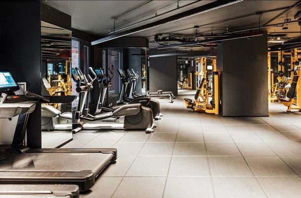 Fitness Equipment, Gym, Interior
