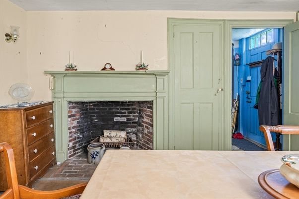 Bedroom, Fireplace, Interior