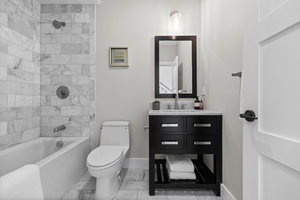 Bathroom, Interior, Marble, Marble Walls