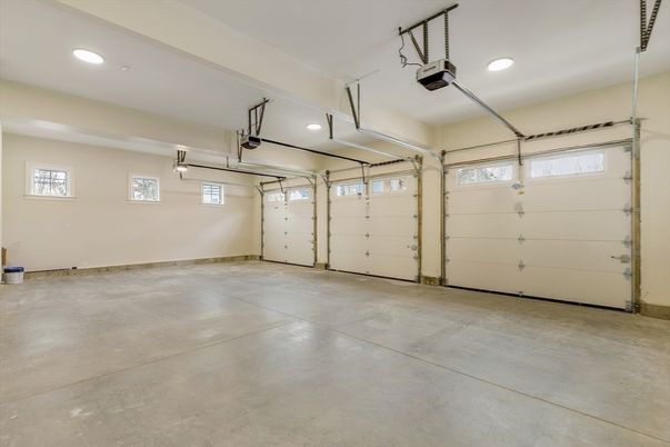 Garage, Interior, Recessed Lighting