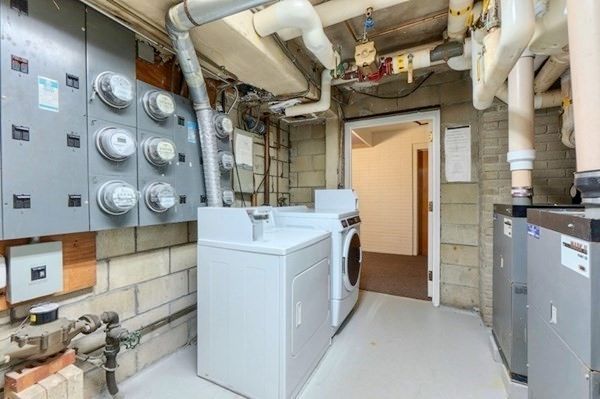 Interior, Stone Walls, Washer