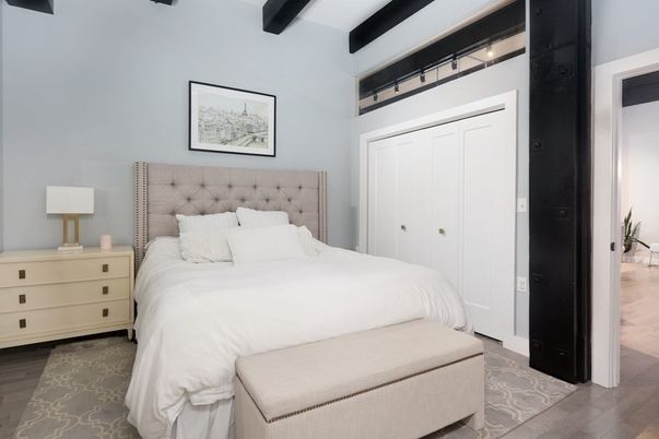 Bedroom, Interior, Wooden Beams, Wood Texture Flooring