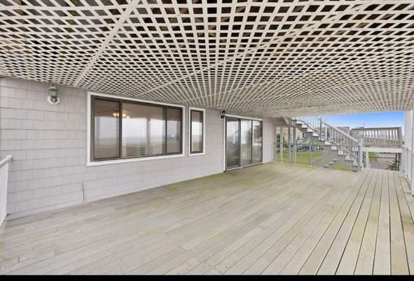Exterior, Wood Texture Flooring