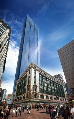Exterior, Facade, Highrise