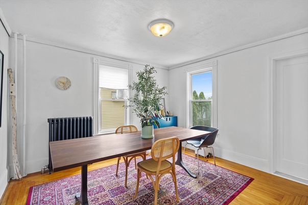 Dining room, Interior, Wood Texture Flooring