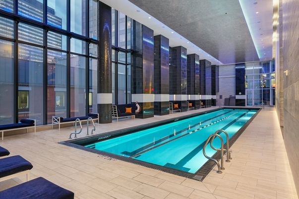 Interior, Pool, Recessed Lighting