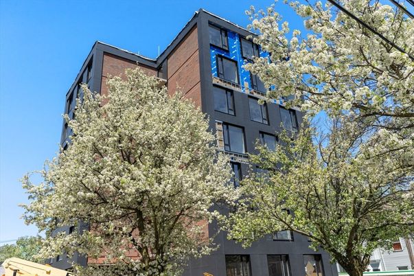 Exterior, Facade, Modern