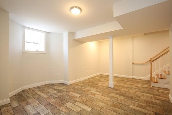 Empty room, Interior, Wood Texture Flooring