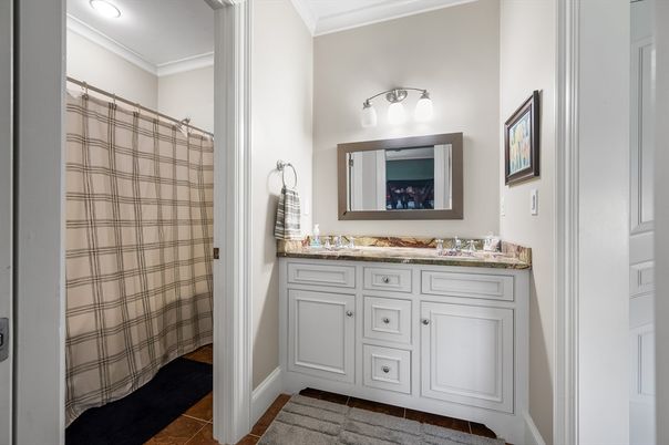 Bathroom, Interior, Recessed Lighting