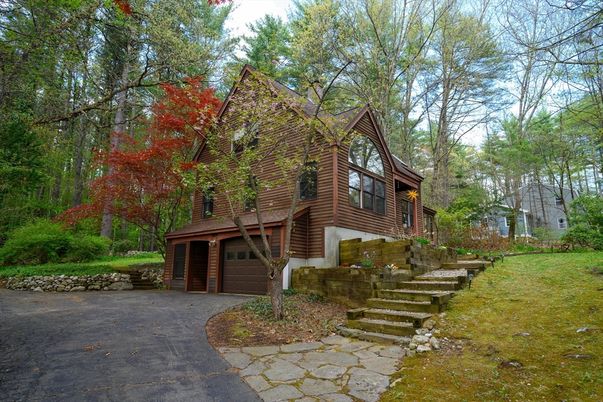 Attached, Exterior, Facade, Log Home