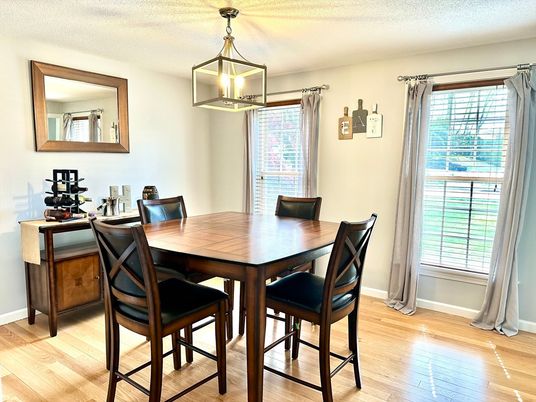 Dining room, Interior, Wood Texture Flooring