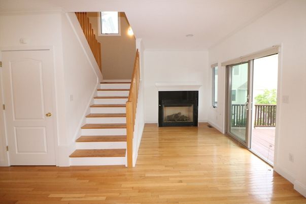 Fireplace, Interior, Wood Texture Flooring