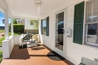 Exterior, Wood Texture Flooring