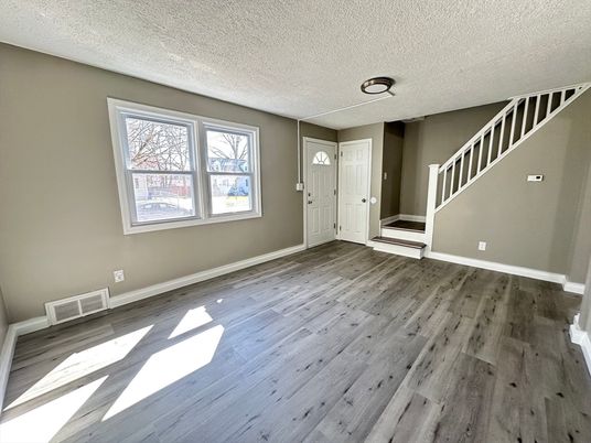 Empty room, Interior, Wood Texture Flooring