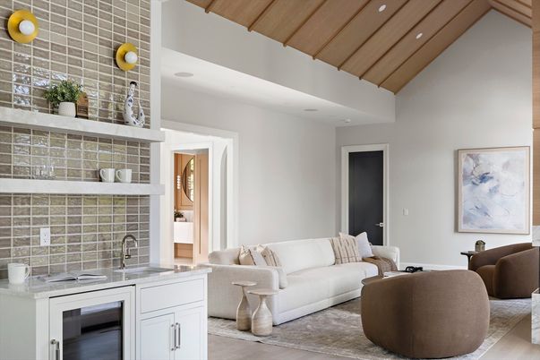 Interior, Living room, Recessed Lighting, Wooden Ceilings, Wood Texture Flooring