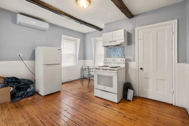 Interior, Kitchen, Wooden Beams, Wood Texture Flooring