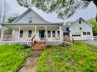 Attached, Backyard, Exterior, Facade, Farmhouse