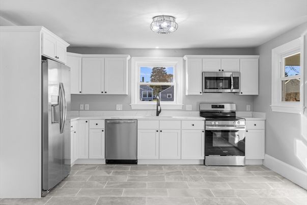 Interior, Kitchen, Stainless Steel Appliances