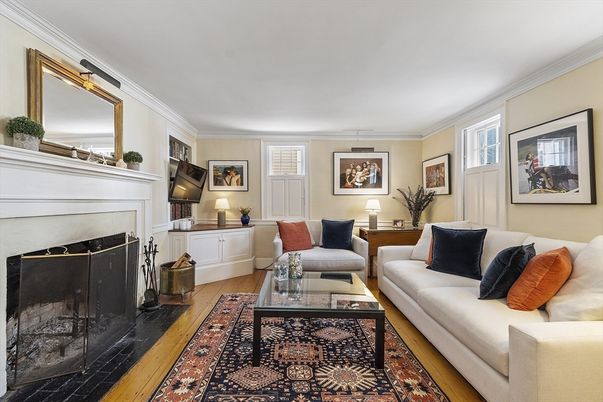 Fireplace, Interior, Living room, Wood Texture Flooring