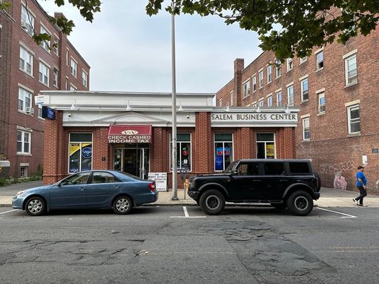Exterior, Facade, Brick Facade, Condo Building