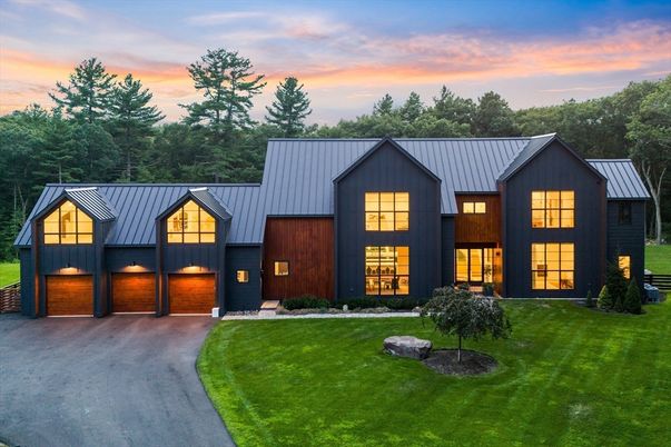 Attached, Backyard, Exterior, Facade, Farmhouse