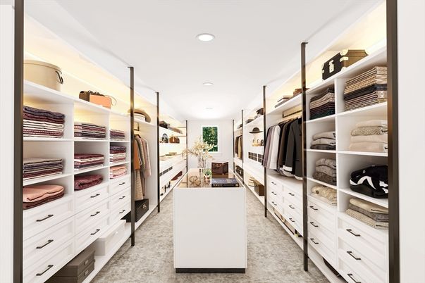 Interior, Recessed Lighting, Walk-in Closets