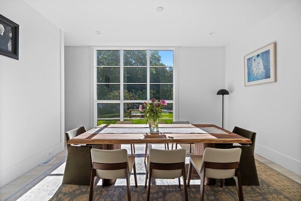 Dining room, Interior, Recessed Lighting