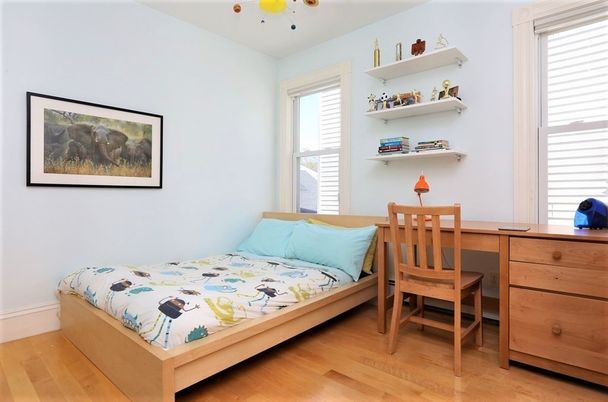 Bedroom, Home Office, Interior, Wood Texture Flooring