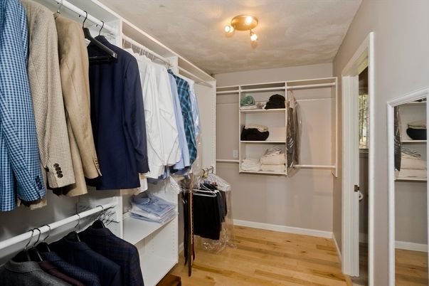 Interior, Walk-in Closets, Wood Texture Flooring