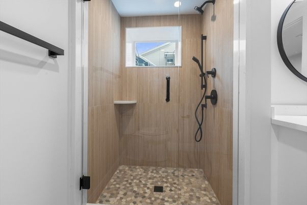 Bathroom, Glass Shower, Interior