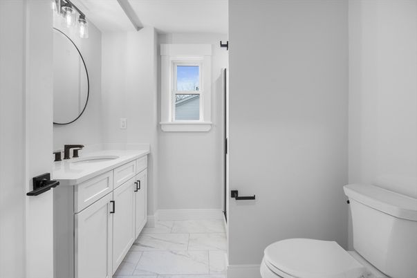 Bathroom, Dual Sink Vanities, Interior, Marble