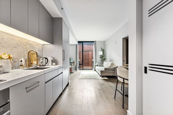 Interior, Kitchen, Living room, Wood Texture Flooring